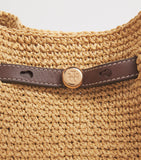 Tory Burch Romy tote bag raffia leather (British brand)