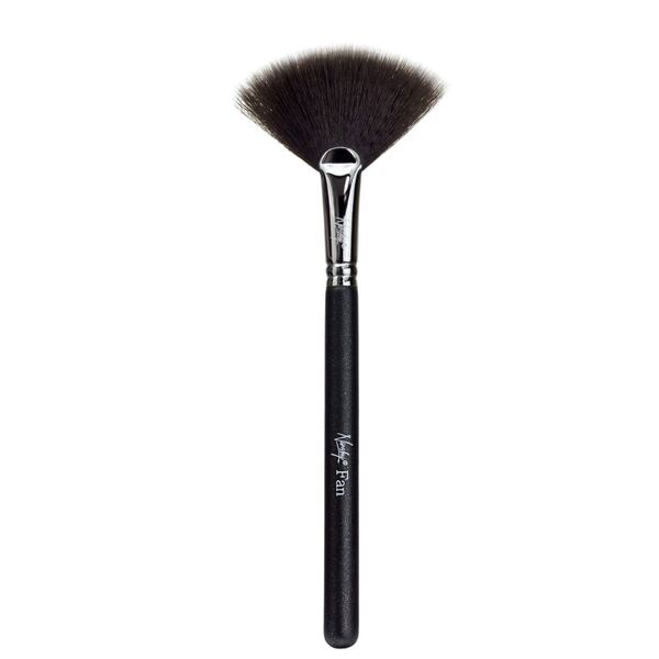 Nanshy Fan Brush Onyx Black, imported from the UK