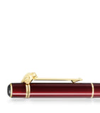 Cartier small ballpoint pen with feline clip 12.5cm - British product