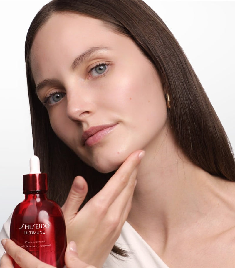 Shiseido Ultimune Power Infusing Oil 75ml, imported from the UK