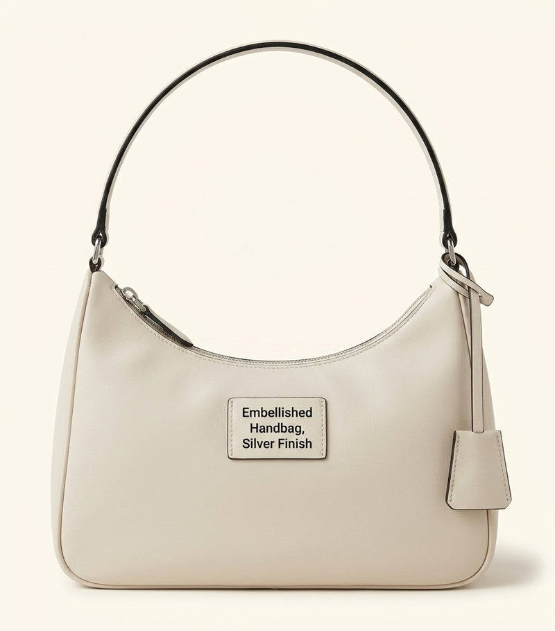 Prada Re-Edition 2005 satin shoulder bag with crystals - British product