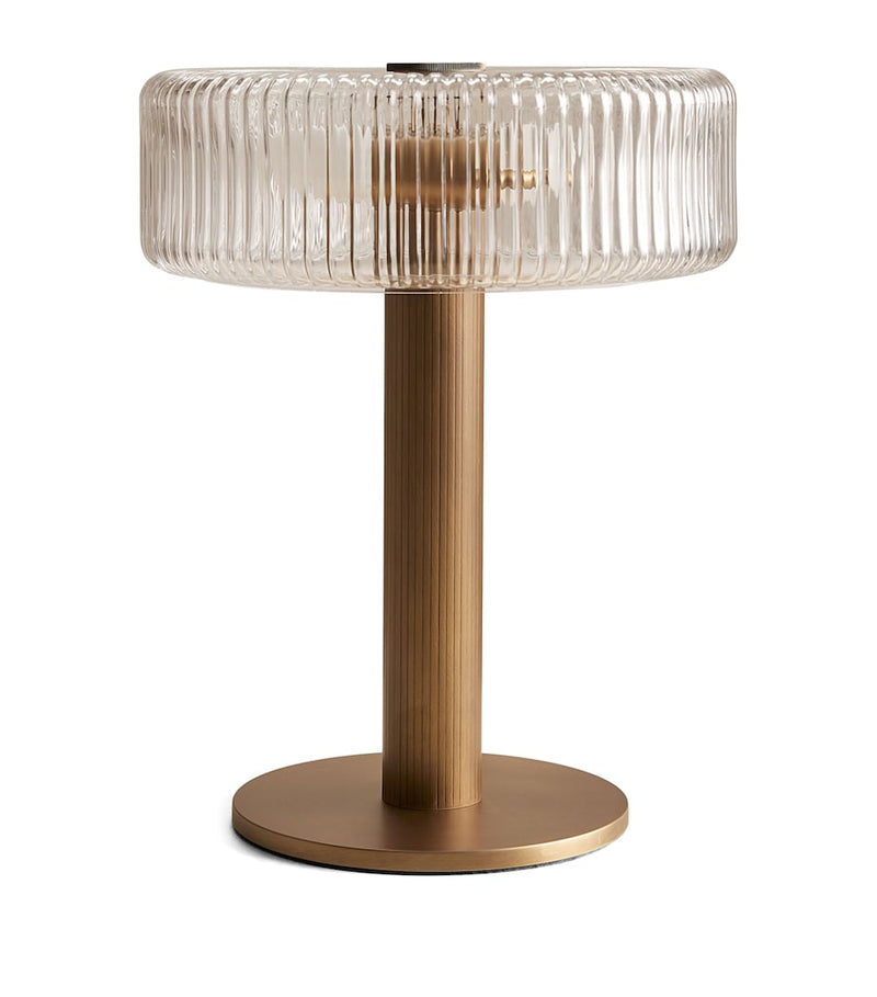 Soho Home brass Renato table lamp (British brand)