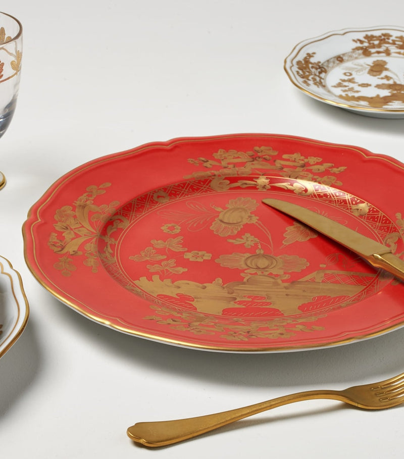 GINORI 1735 Oriente Italiano Rubrum charger plate 31cm, UK version