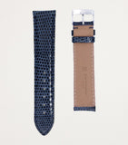 Jean Rousseau Classic 3.5 lizard-pattern watch strap 19mm, imported from the UK