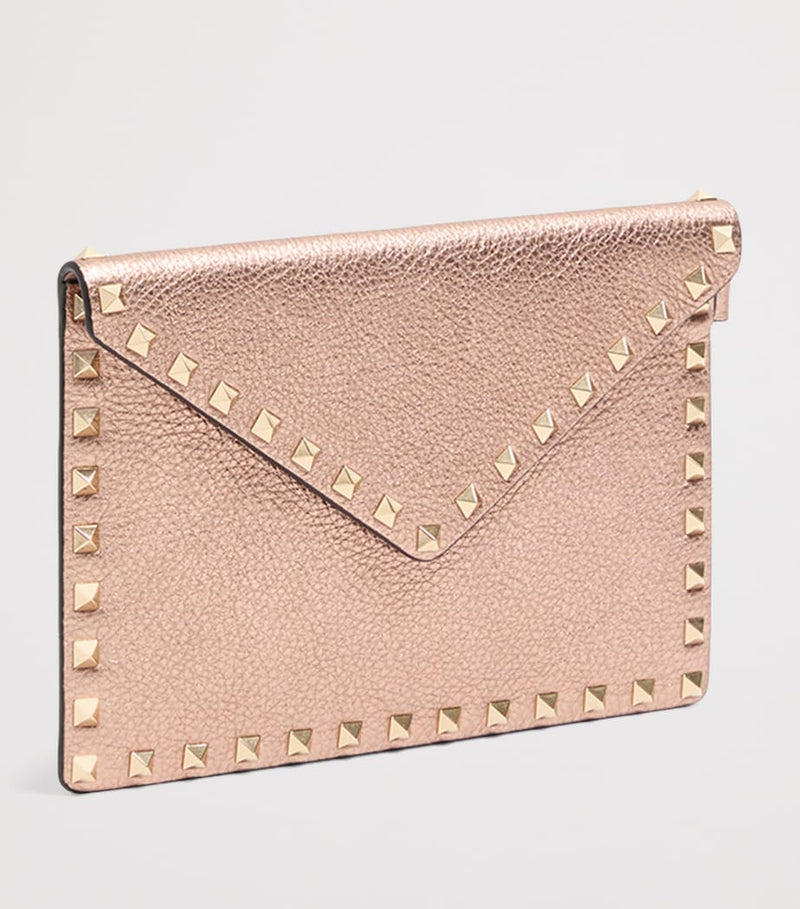 Valentino Garavani Rockstud clutch bag, UK version