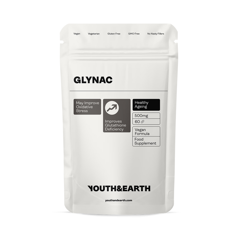 Youth and Earth GLYNAC supplement 500mg 60 capsules - British product