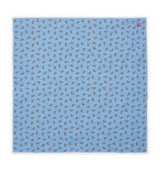 Harrods Isaia Silk Printed Pocket Square 33cm x 33cm- Buy online at McGrocer