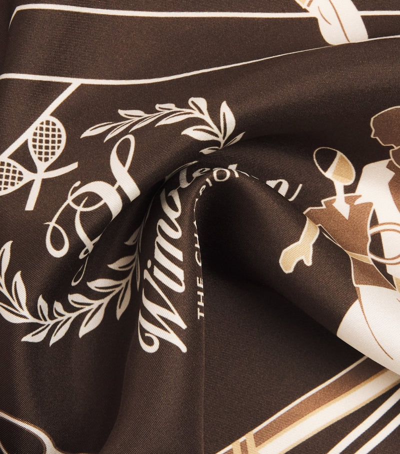 Ralph Lauren Wimbledon silk pocket square, UK version