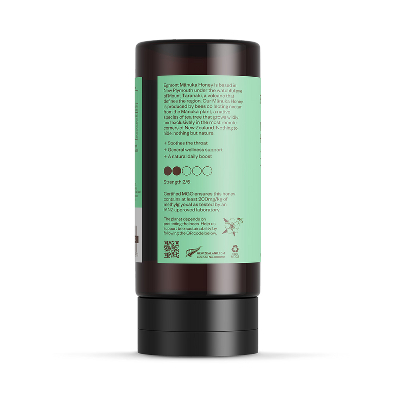 Egmont Honey Monofloral Manuka Honey MGO 200 350g