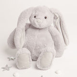 Babbico Gift Boxed Bertie The Bunny Grey Soft Plush Toy - McGrocer