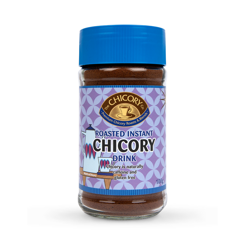 Prewetts roasted chicory coffee alternative 100g, imported from the UK