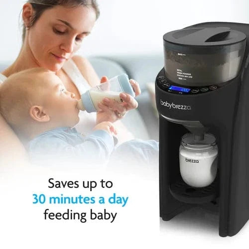 Baby Brezza formula dispenser All Black, imported from the UK