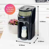 Baby Brezza formula dispenser All Black, imported from the UK