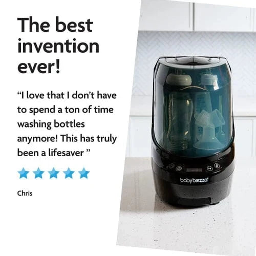 Baby Brezza bottle washer Pro All Black, UK version