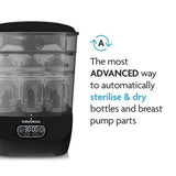 Baby Brezza bottle sterilizer dryer advanced all black - British product