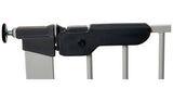 BabyDan Premier Wide Safety Gate - Silver. - McGrocer