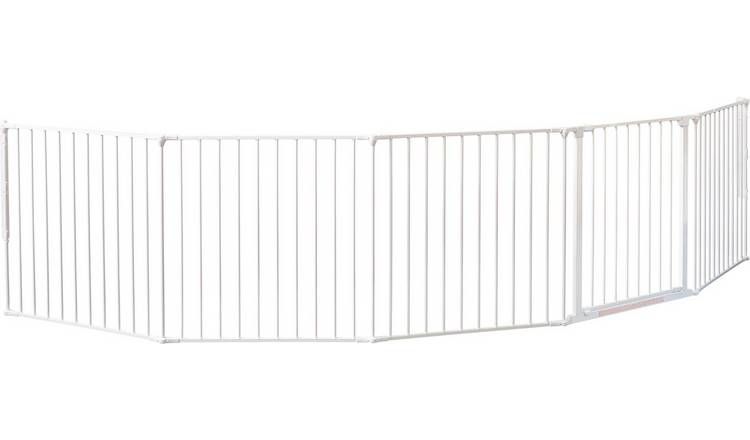 BabyDan XXL Room Divider Safety Gate - White - McGrocer