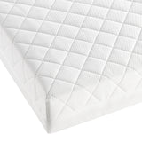 Babymore Deluxe Sprung cot bed mattress 140x70x10 cm, UK version