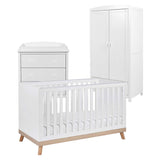 Babymore Mona 3 Piece Room Set - White - McGrocer