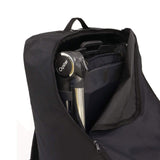 BabyStyle black travel bag for Egg and Oyster, imported from the UK