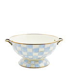 MacKenzie-Childs Sky Check everything bowl 33cm (British brand)