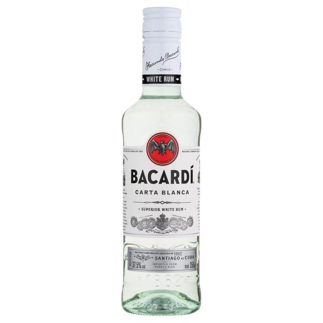 Bacardi Carta Blanca Superior White Rum 35cl - McGrocer