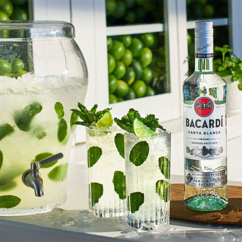 Bacardi White Rum, 1L - McGrocer
