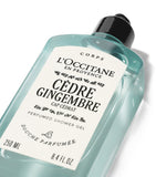 L'Occitane Cèdre Gingembre shower gel 250ml, UK version