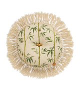 Harrods Poodle & Blonde Fringed Money Tree Circular Cushion 36cm x 36cm- Buy online at McGrocer