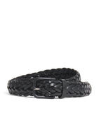 Giorgio Armani woven leather belt 2.5cm, imported from the UK