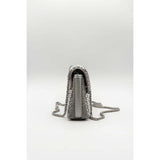 SVNX silberne verzierte Clutch-Tasche 21x14cm (britische Marke)