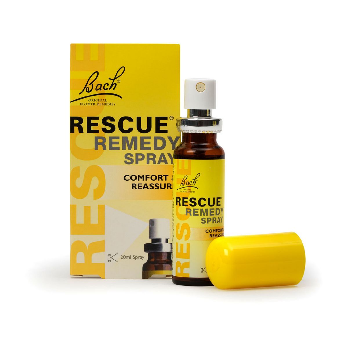 Bach Rescue Remedy Spray 20ml - Comfort & Reassure Flower Essences - McGrocer