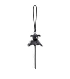 LOEWE leather biker Puzz charm black lambskin - British product