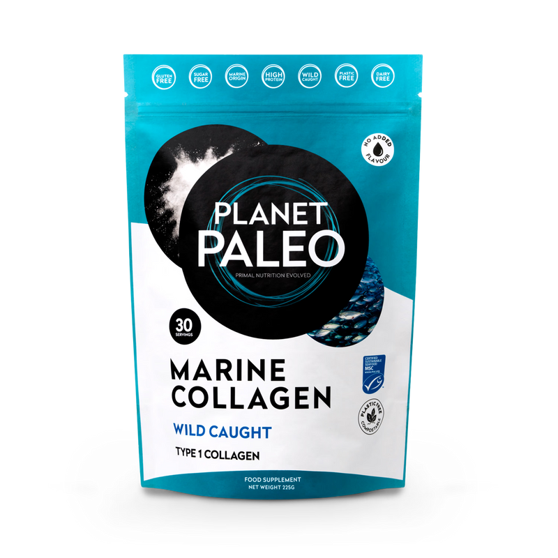 Planet Paleo marine collagen powder 225g, UK version