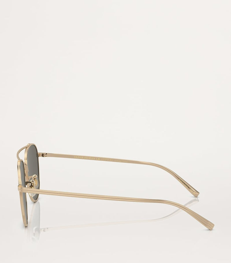 Oliver Peoples Titanium Rivetti sunglasses, imported from the UK
