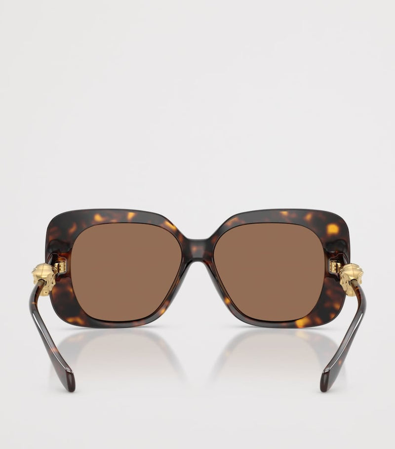 Versace square sunglasses VE4499U dark grey lenses, UK version
