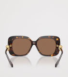 Versace square sunglasses VE4499U dark grey lenses, UK version