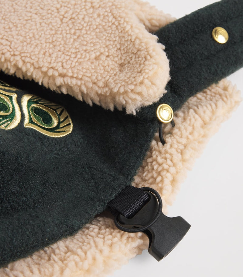 Artipoppe shearling winter baby carrier insert, British product