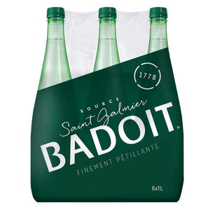 Badoit Sparkling Mineral Water 6 x 1L