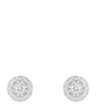 Boucheron white gold diamond Etoile de Paris stud earrings, UK version
