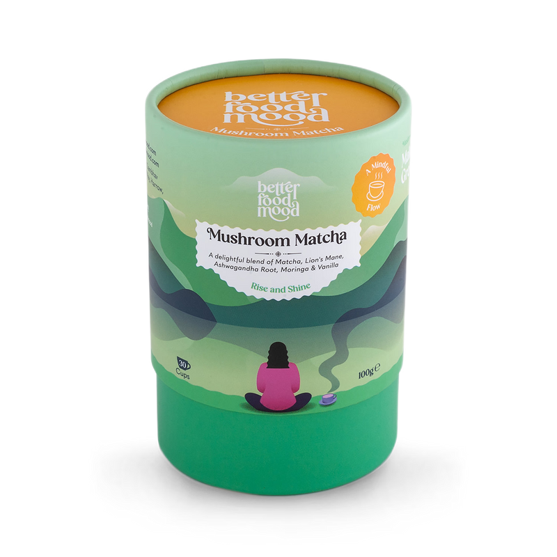 Mushroom Matcha Latte Powder Blend 100g - UK version