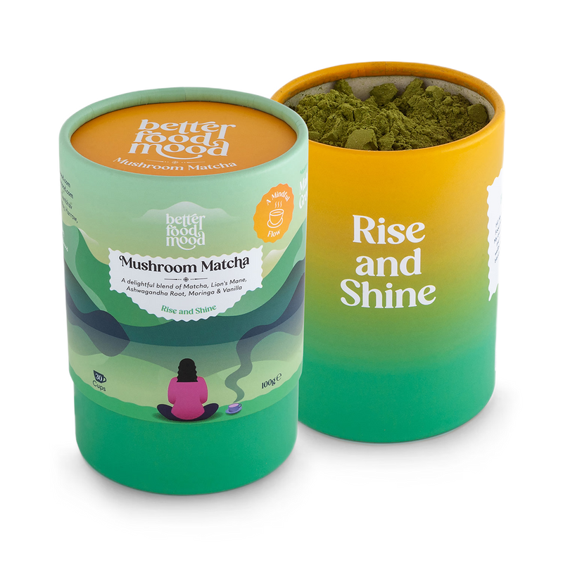 Mushroom Matcha Latte Powder Blend 100g - UK version