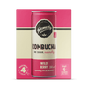 Remedy kombucha wild berry 4x330ml, imported from the UK