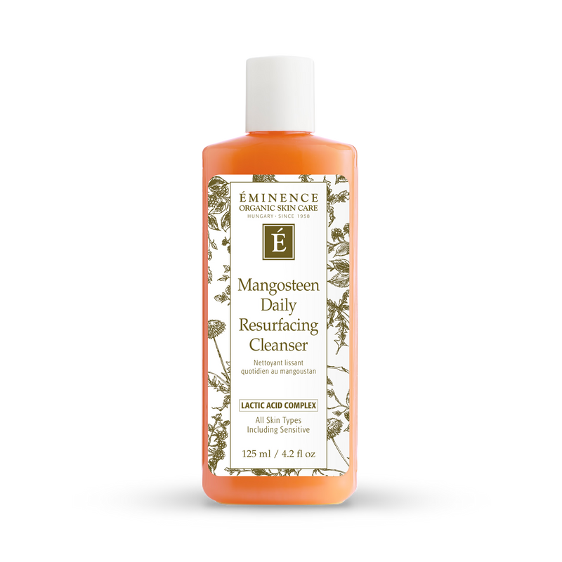 Eminence Organic Mangosteen Resurfacing Cleanser 125ml, imported from the UK