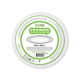 Bagasse 18cm Party Plates 10 per pack - McGrocer