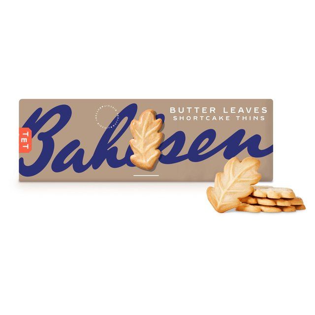 Bahlsen Butter Leaves Shortcake Thins Biscuits   125g - McGrocer
