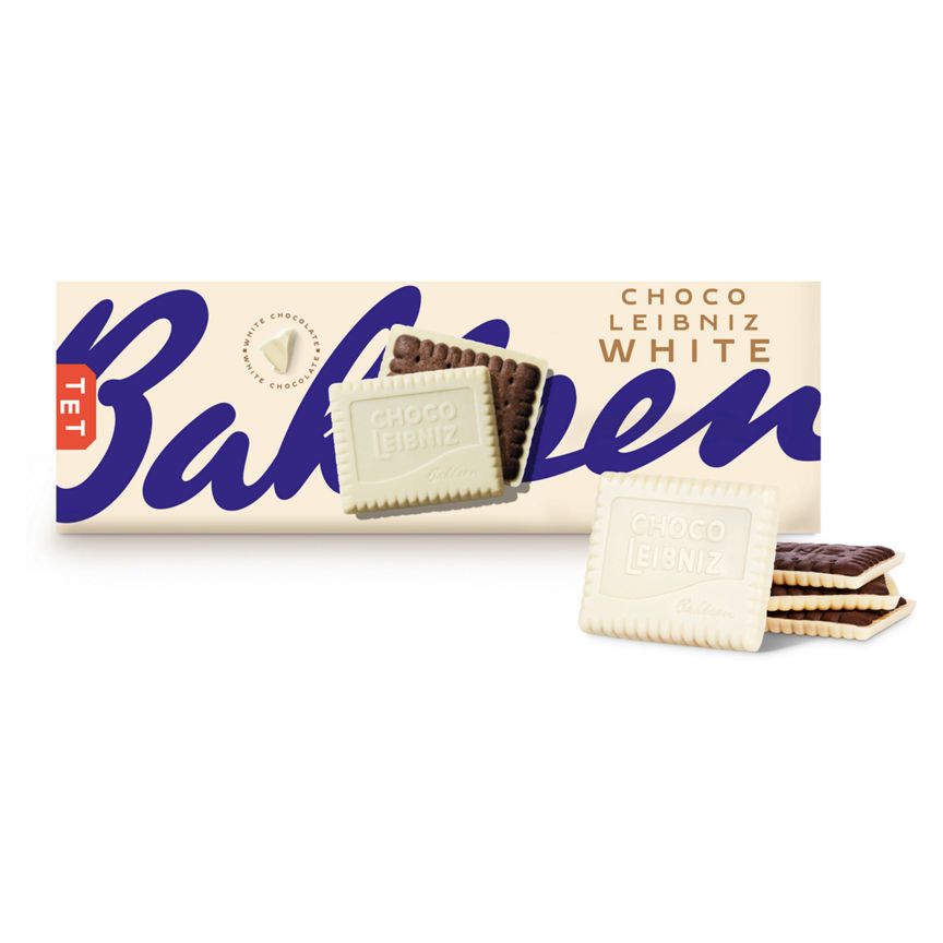 Bahlsen Choco Leibniz White Biscuit 111g - McGrocer