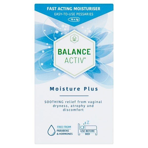 Balance Activ Menopause Moisture Pessaries Plus - McGrocer