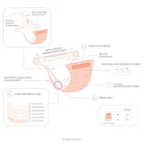 Bambino Mio Dalmation Dots Reusable Nappy All in One - McGrocer