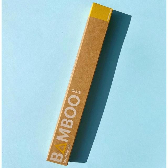 Bamboo Club Yellow Adult Toothbrush - McGrocer